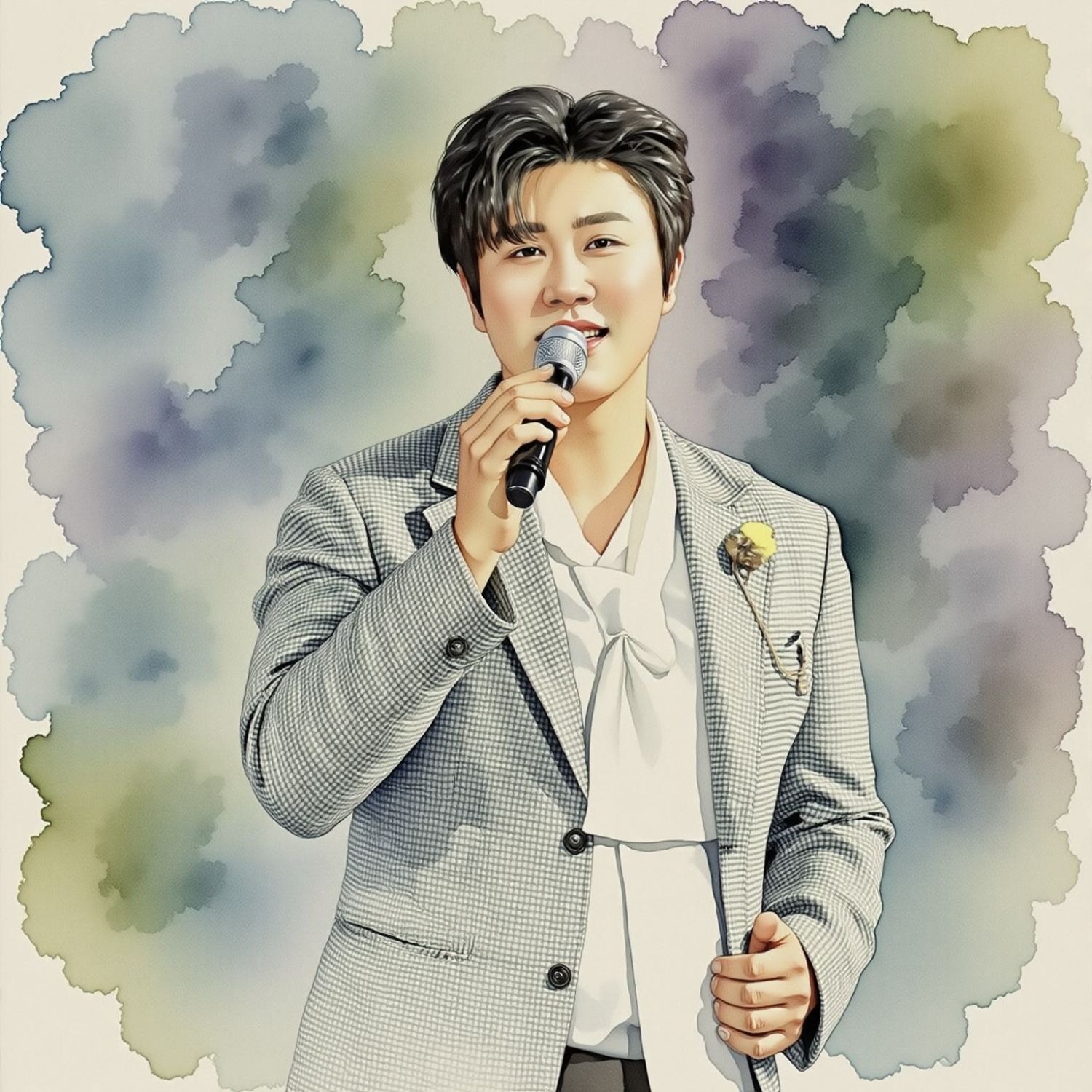 Behind-the-scenes cut of Jin Haesung