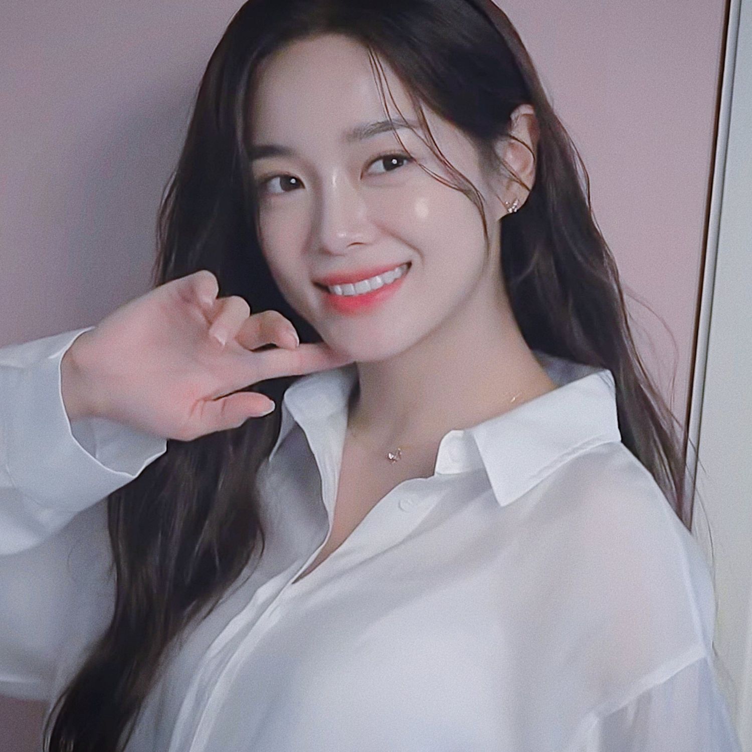 A moment captured by a fan of Kim Sejeong