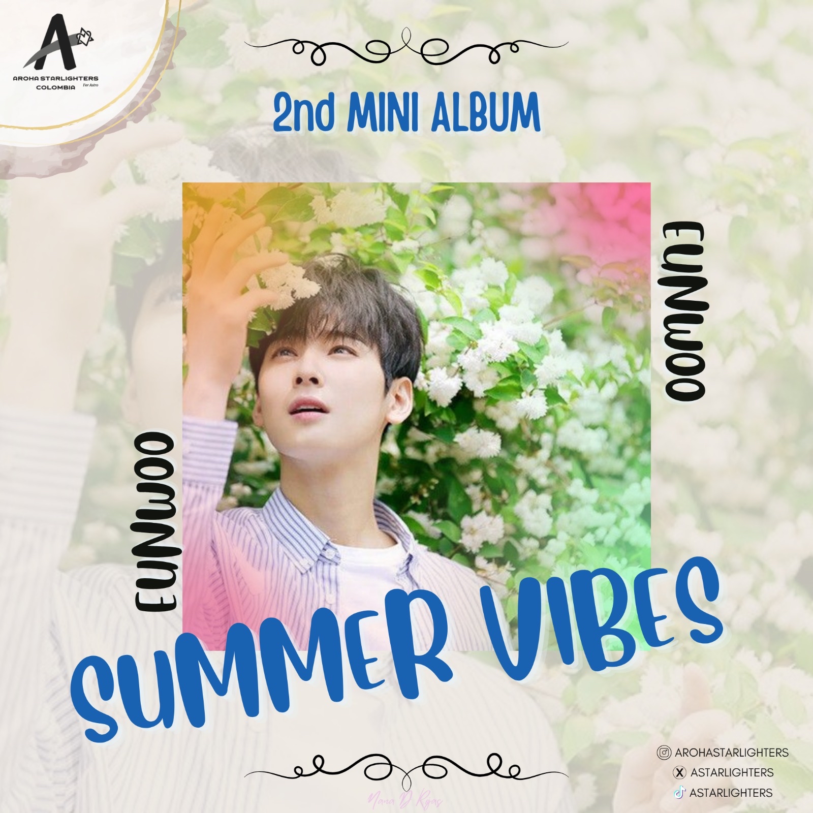 Recent activity shot of Cha Eunwoo