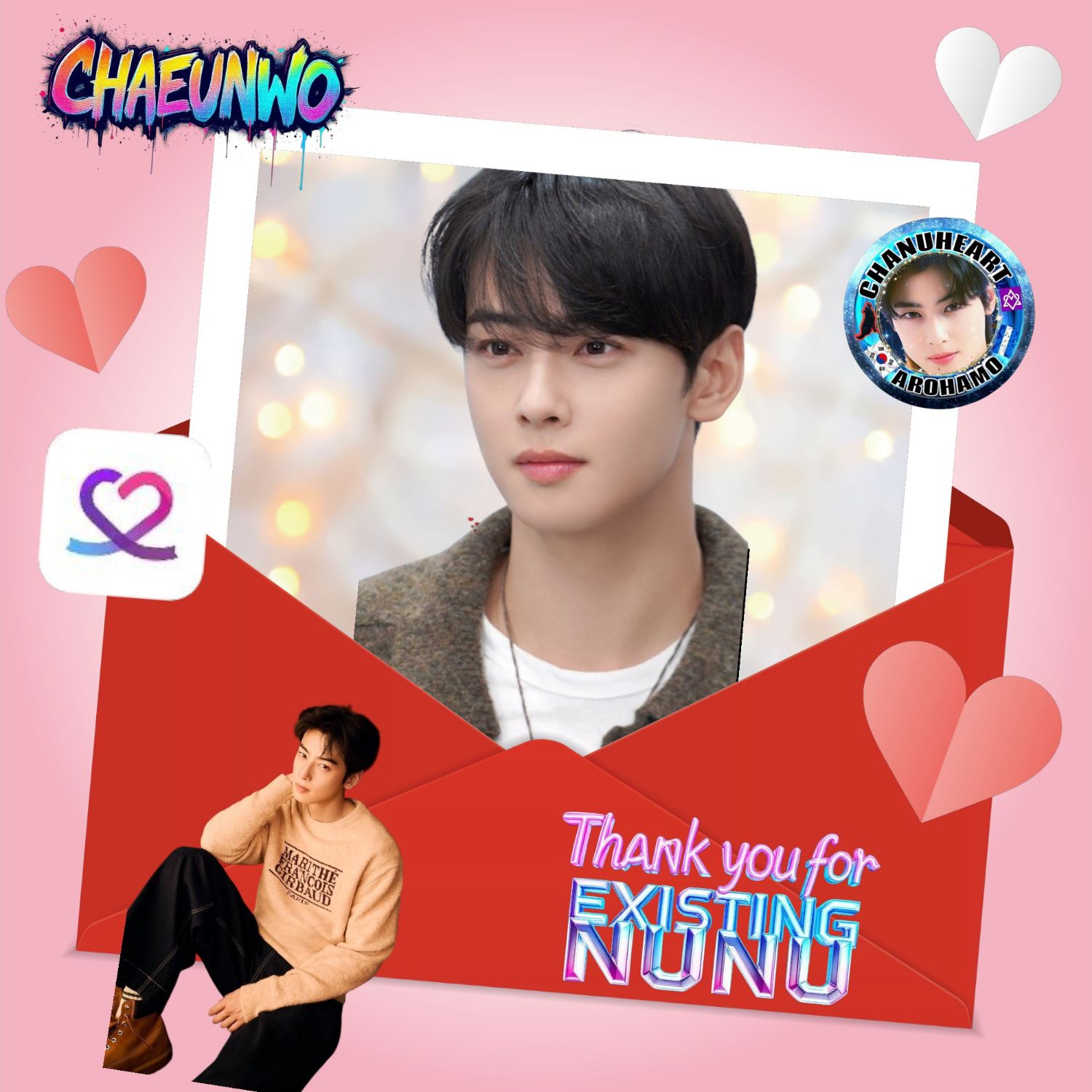 Foto terbaru dari Cha Eunwoo