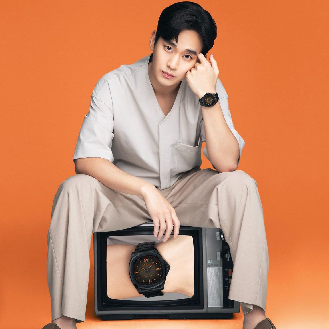 A moment captured by a fan of Kim Soohyun