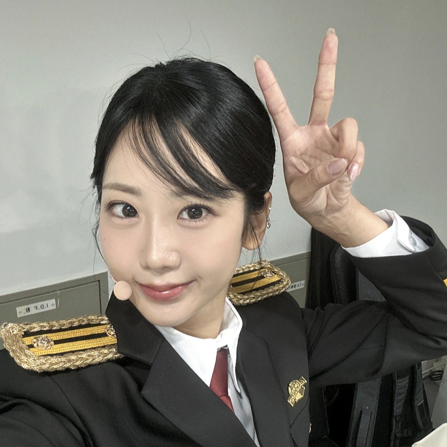 A moment captured by a fan of Kang Hyeyeon