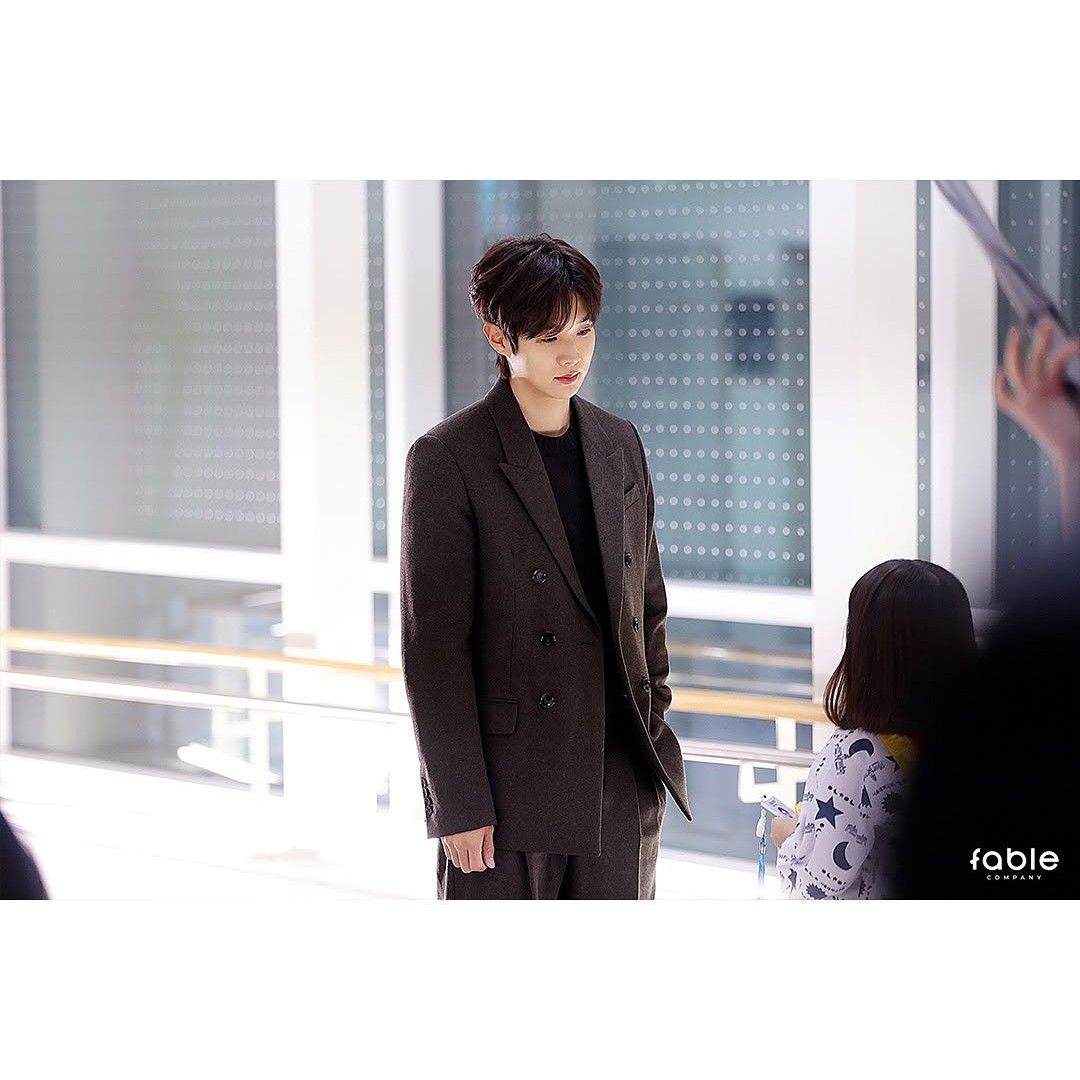 Behind-the-scenes cut of Choi Wooshik