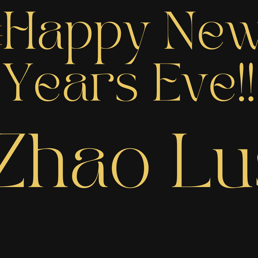 Recent activity shot of Zhao Lusi