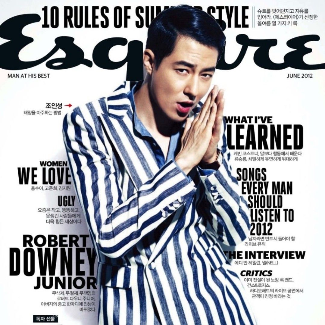 Behind-the-scenes cut of Jo Insung