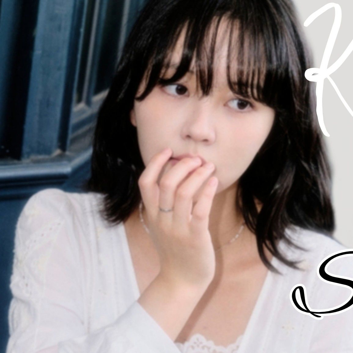 Behind-the-scenes cut of Kim Sohyun