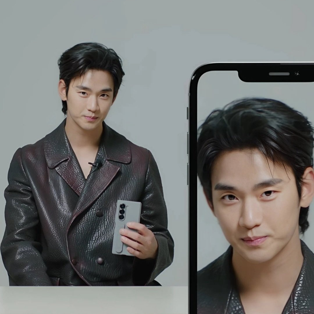 A moment captured by a fan of Kim Soohyun