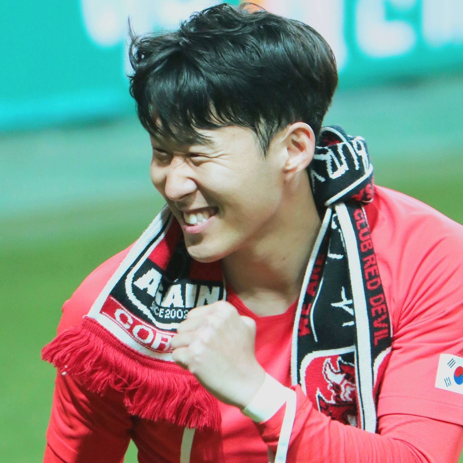 A moment captured by a fan of Son Heungmin