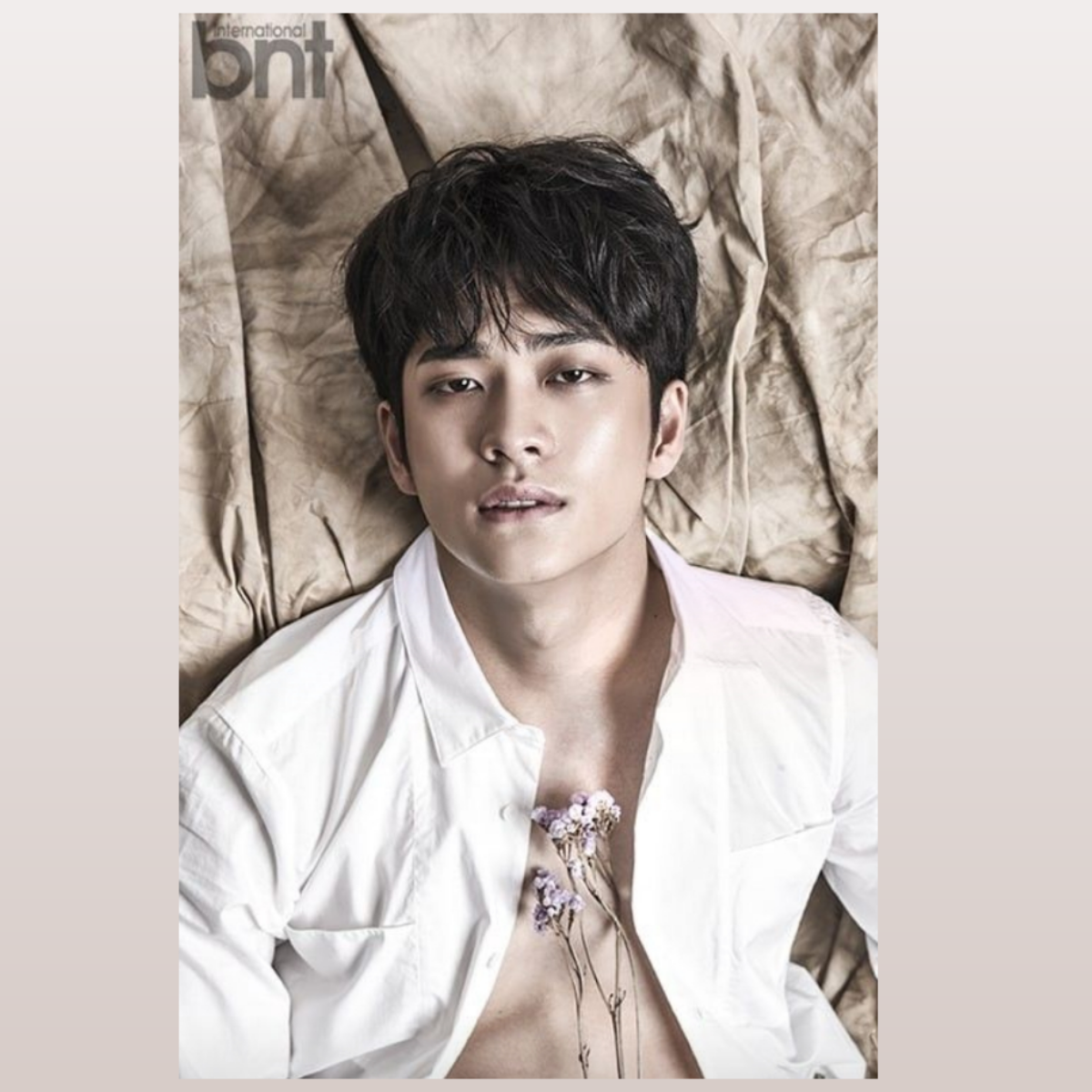 Behind-the-scenes cut of Kang Taeoh