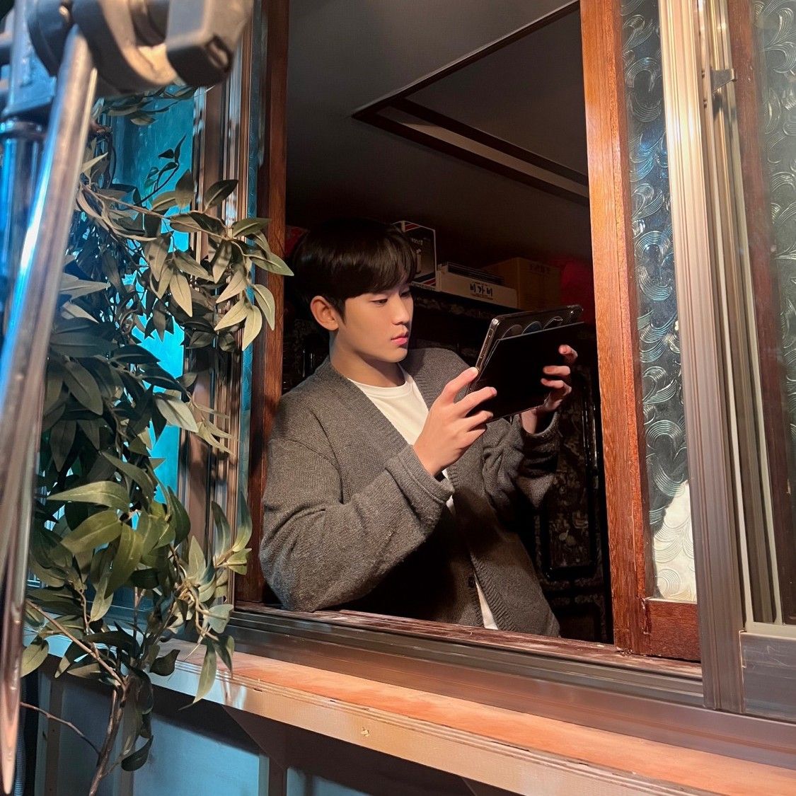 ファンが撮影したキム・スヒョンの瞬間