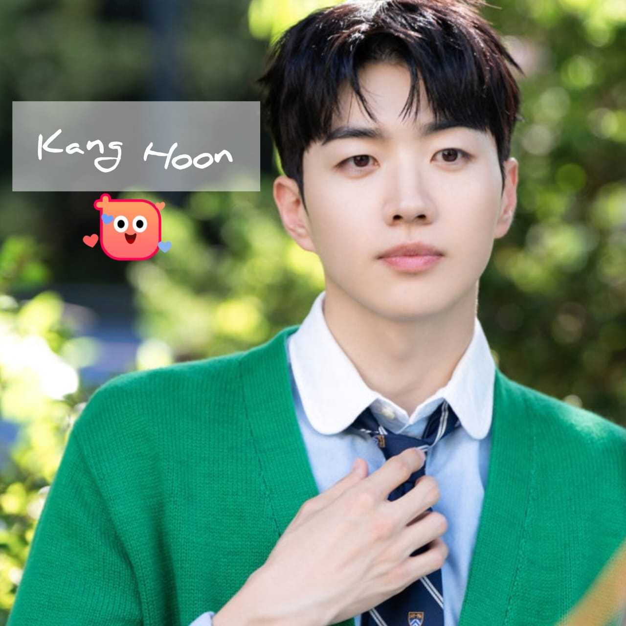 A moment captured by a fan of Kang Hoon