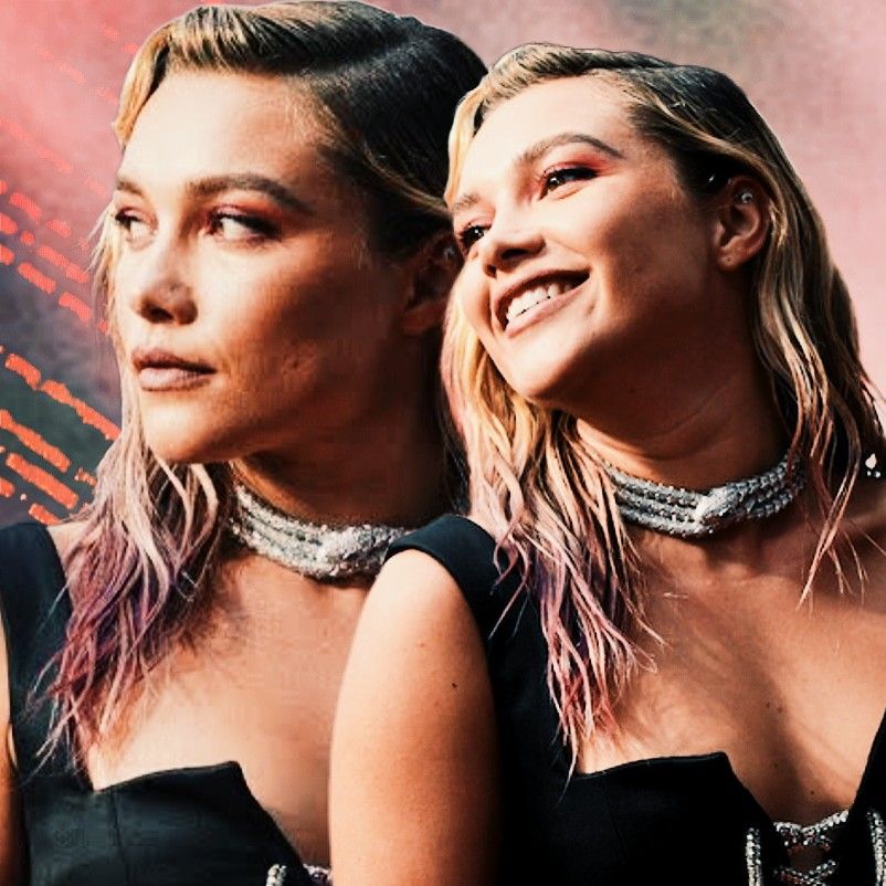 Behind-the-scenes cut of Florence Pugh