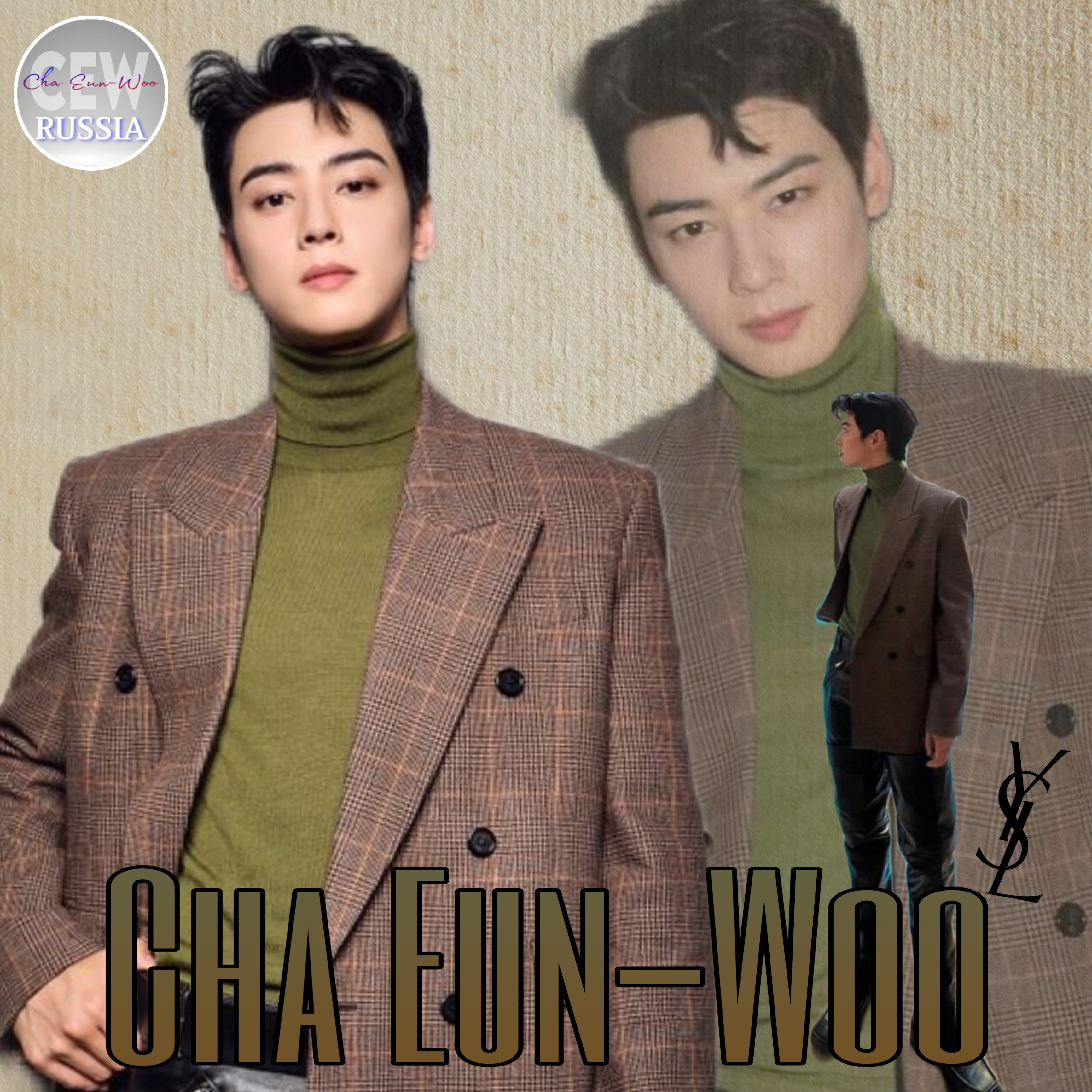 Behind-the-scenes cut of Cha Eunwoo