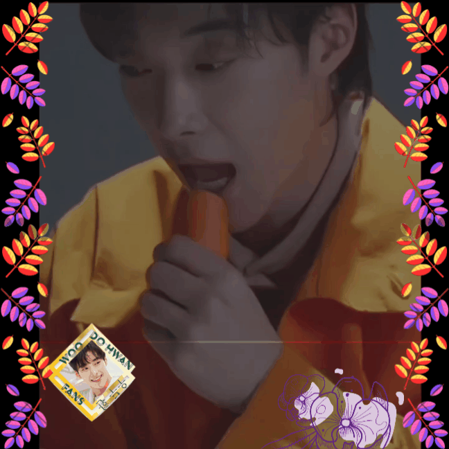 A moment captured by a fan of Woo Dohwan