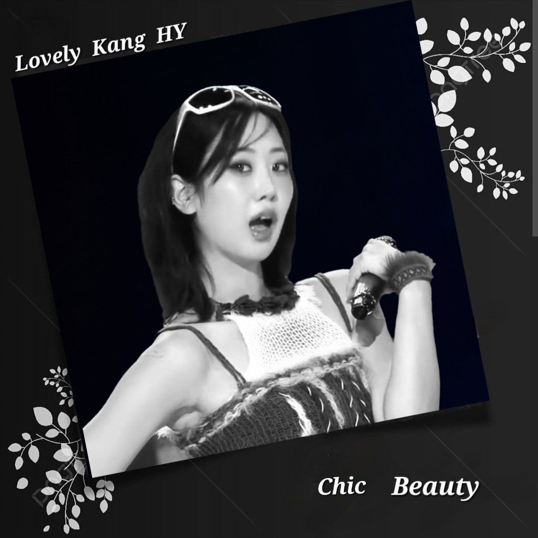 Recent activity shot of Kang Hyeyeon