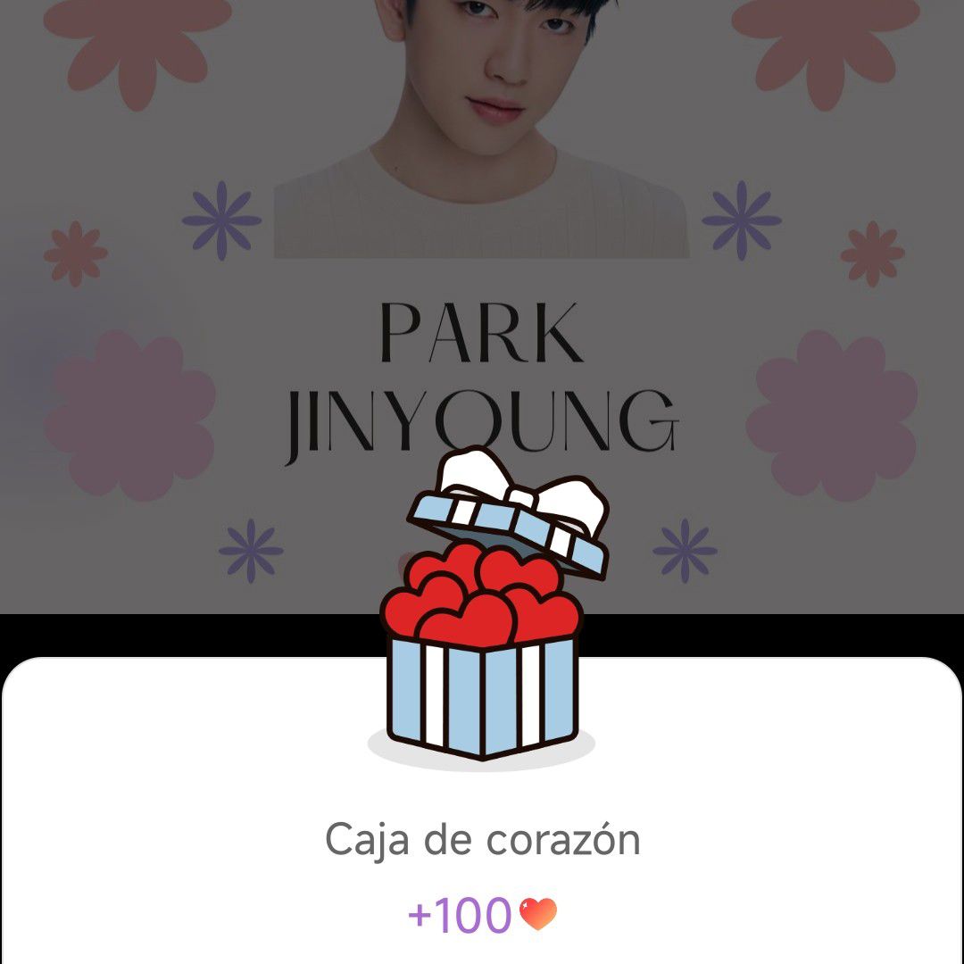 Recent activity shot of Park Jinyoung