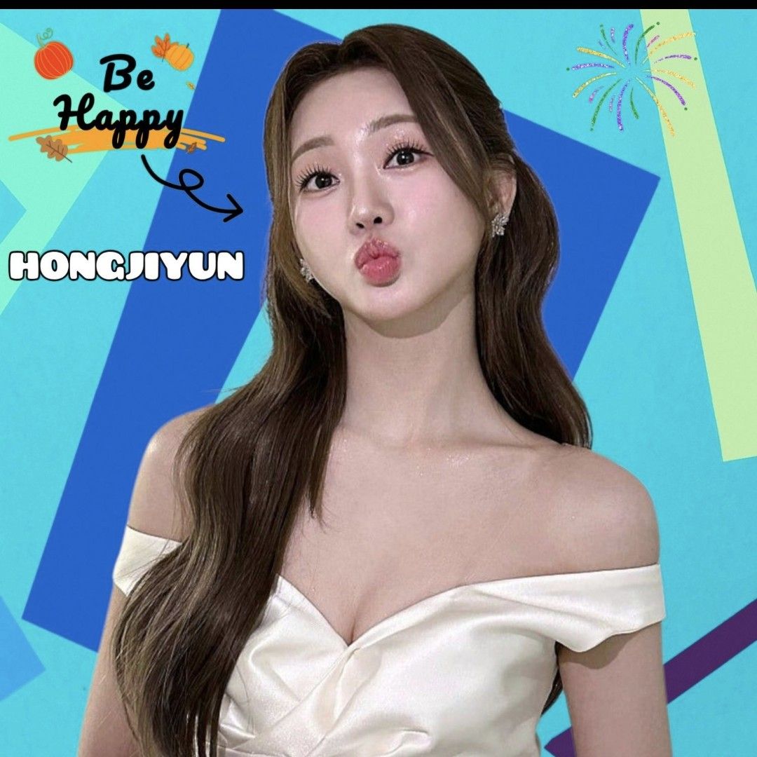 Behind-the-scenes cut of Hong Jiyoon