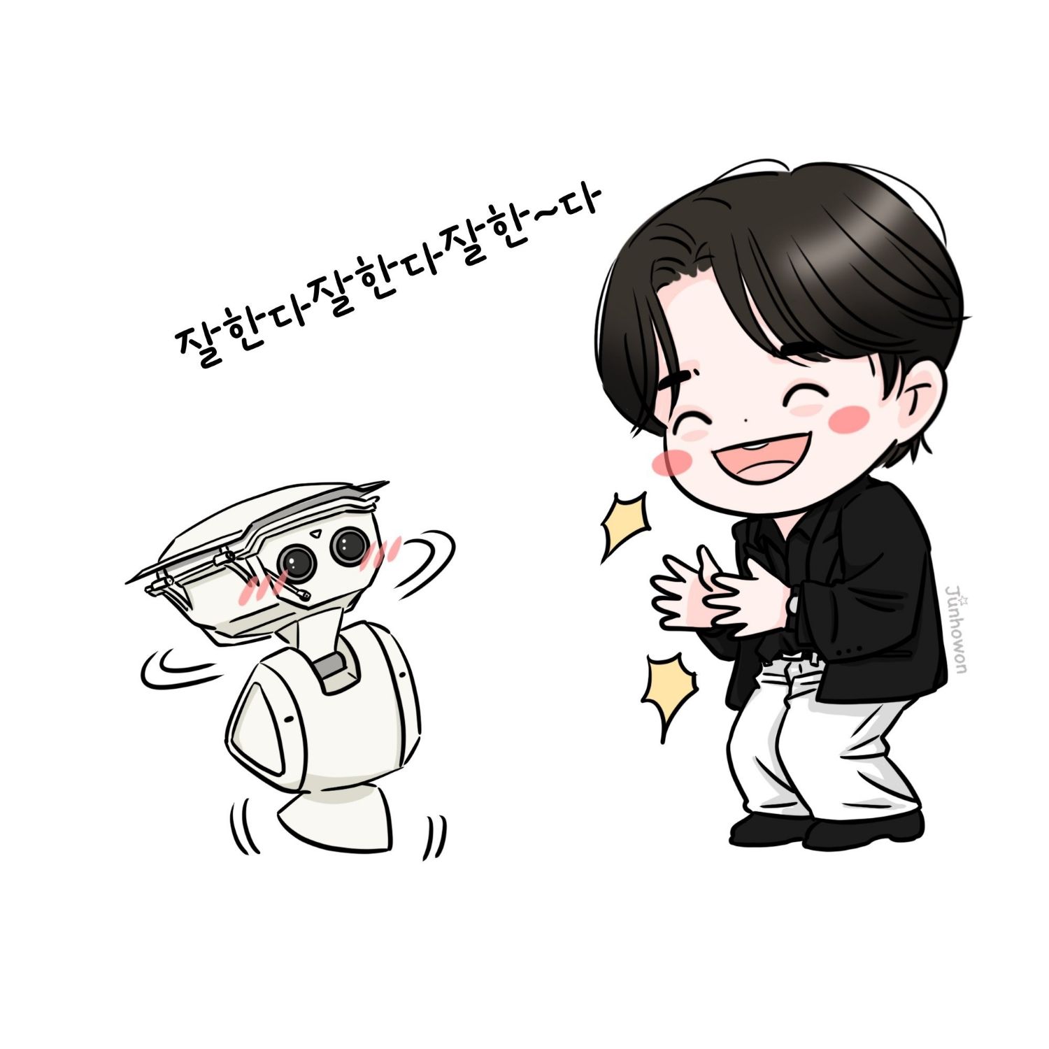 Cuplikan di balik layar dari Lee Junho