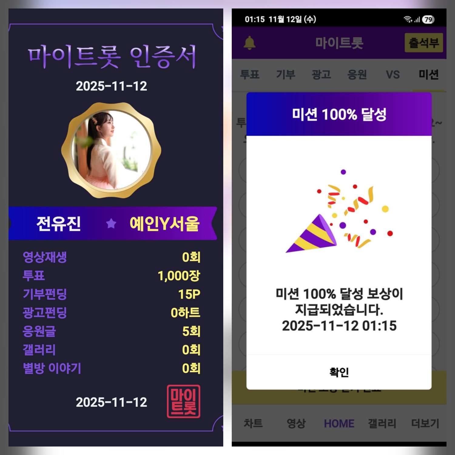 全裕珍的幕後花絮