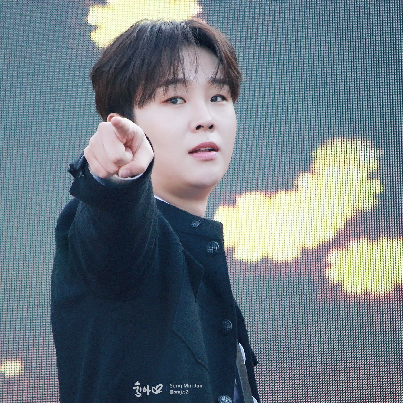 Recent activity shot of Song Minjun