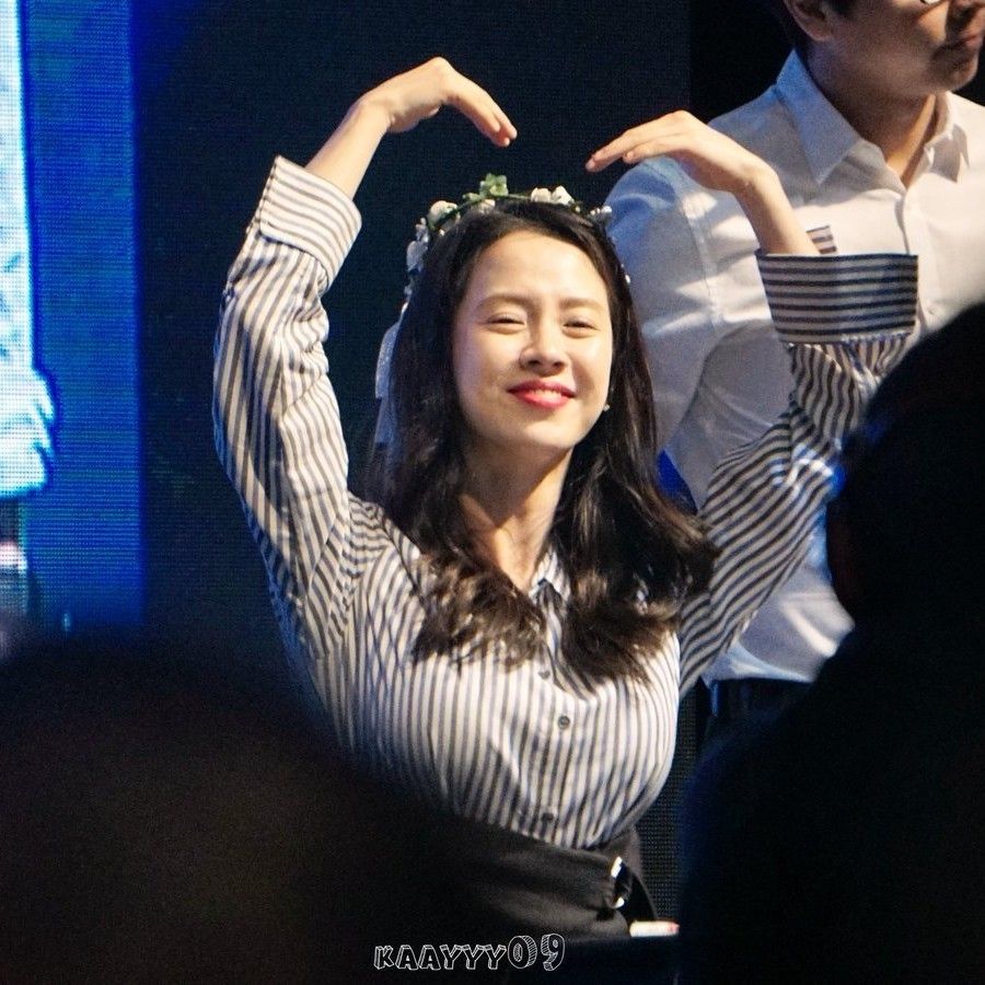 송지효의 비하인드 컷