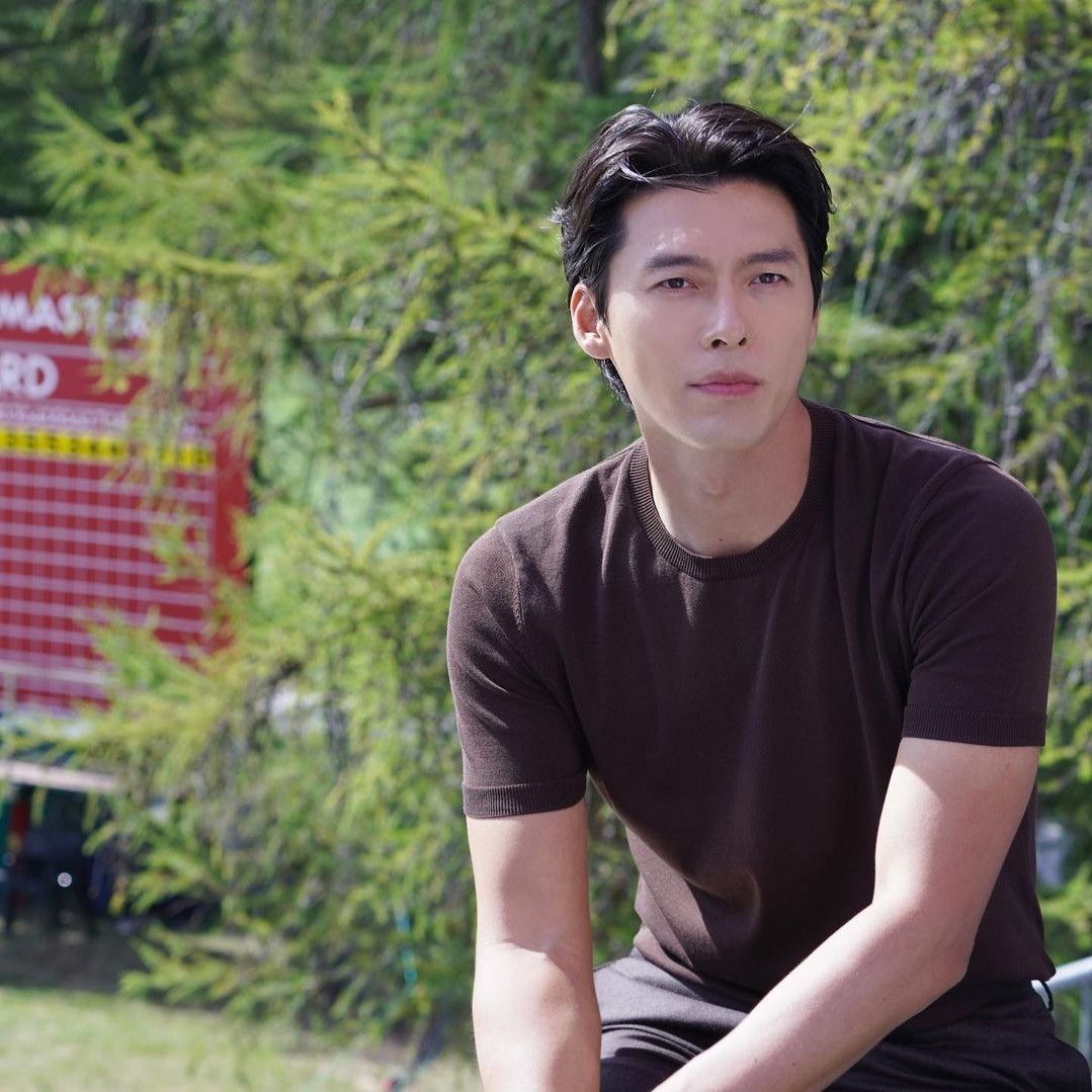 Recent activity shot of Hyun Bin