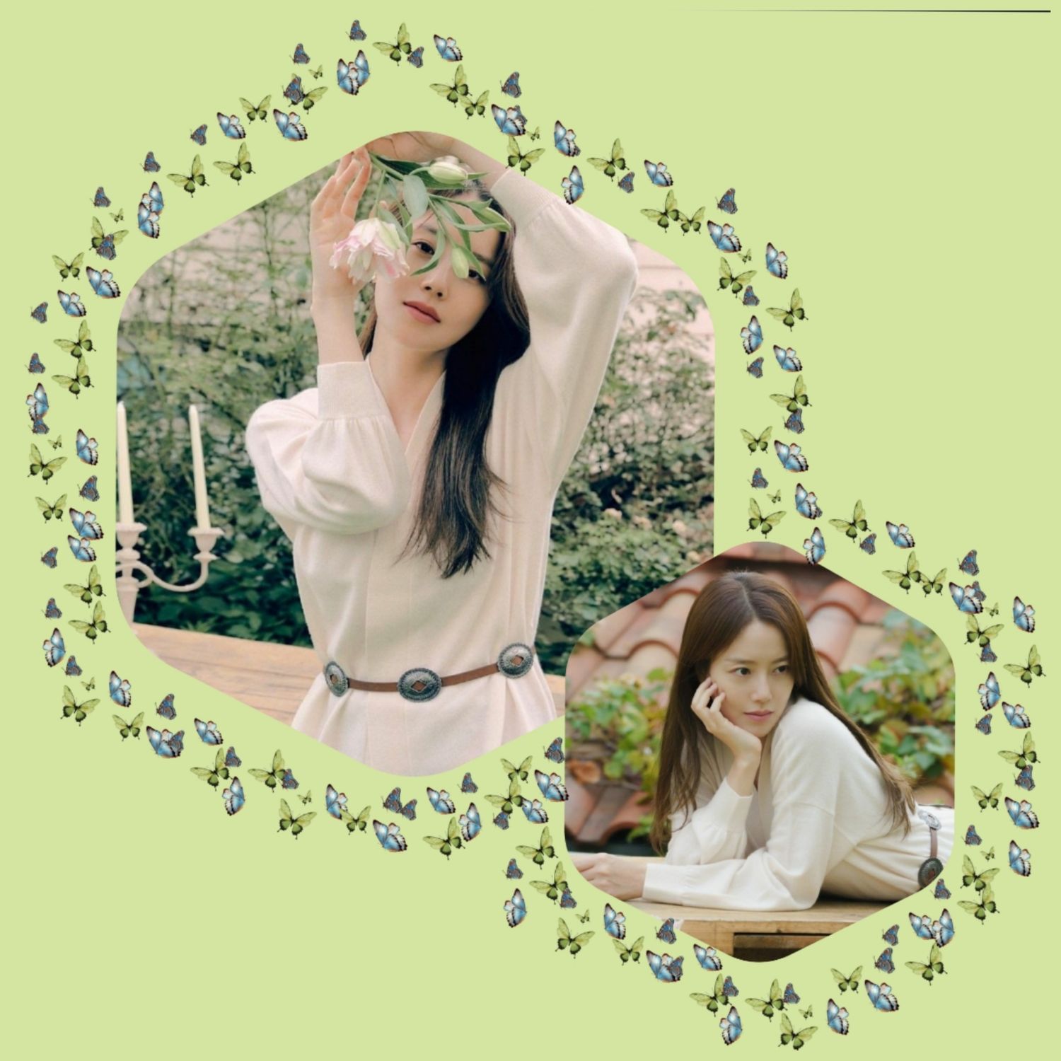 Behind-the-scenes cut of Moon Chaewon