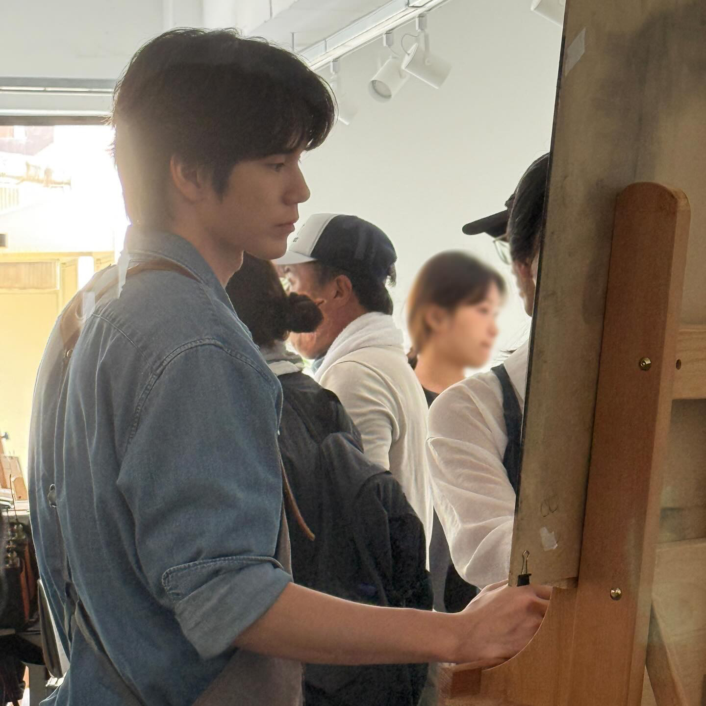 邕聖祐的幕後花絮