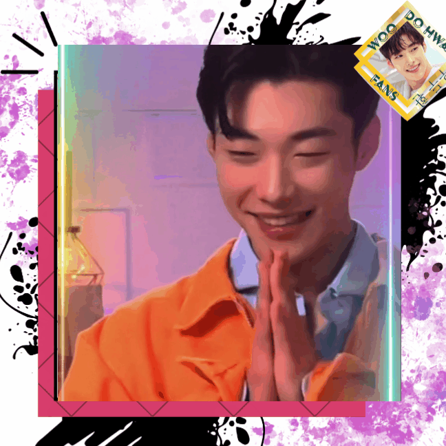 A moment captured by a fan of Woo Dohwan