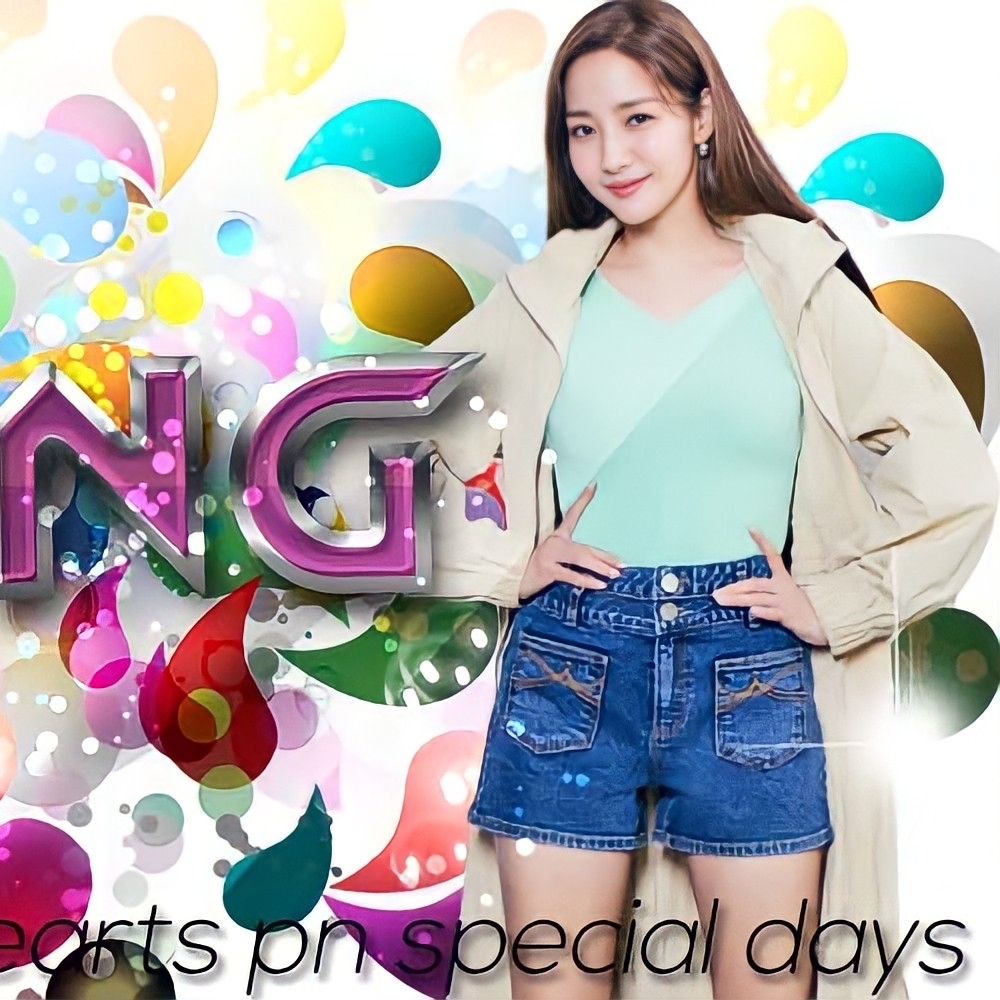 Behind-the-scenes cut of Park Minyoung