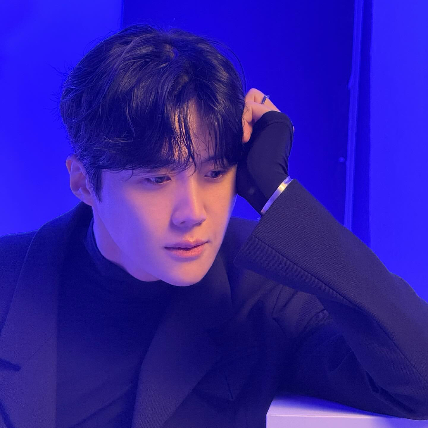 A moment captured by a fan of Kim Seonho