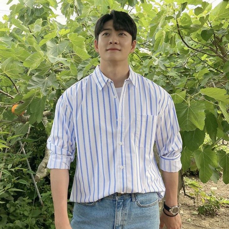 Behind-the-scenes cut of Kang Taeoh