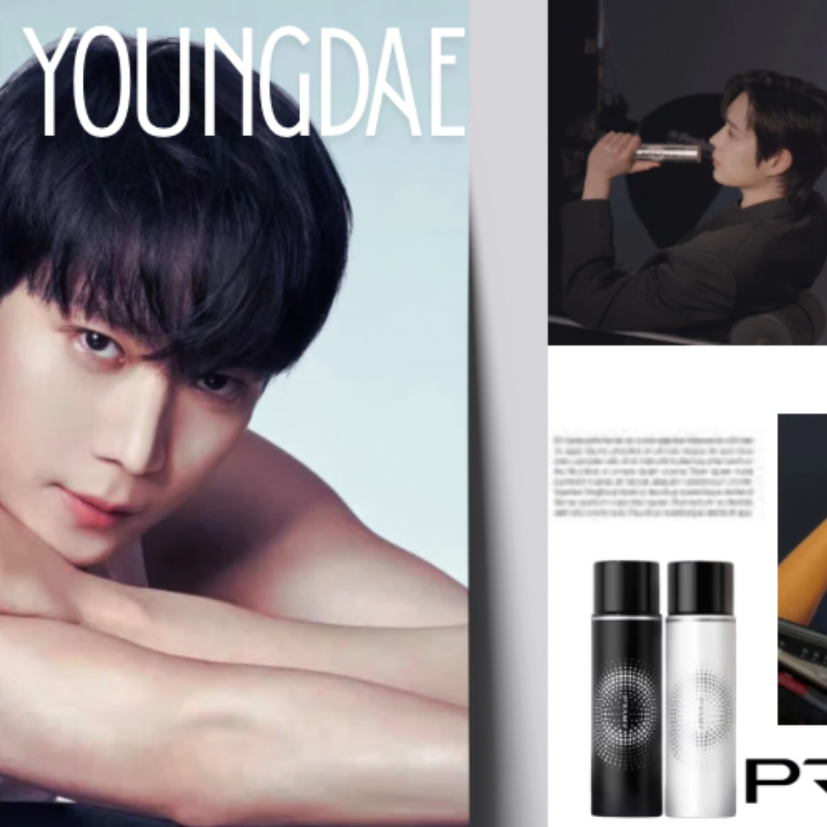 Behind-the-scenes cut of Kim Youngdae