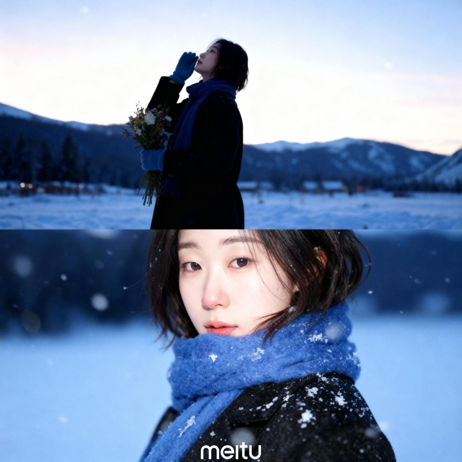 Behind-the-scenes cut of Han Yeji