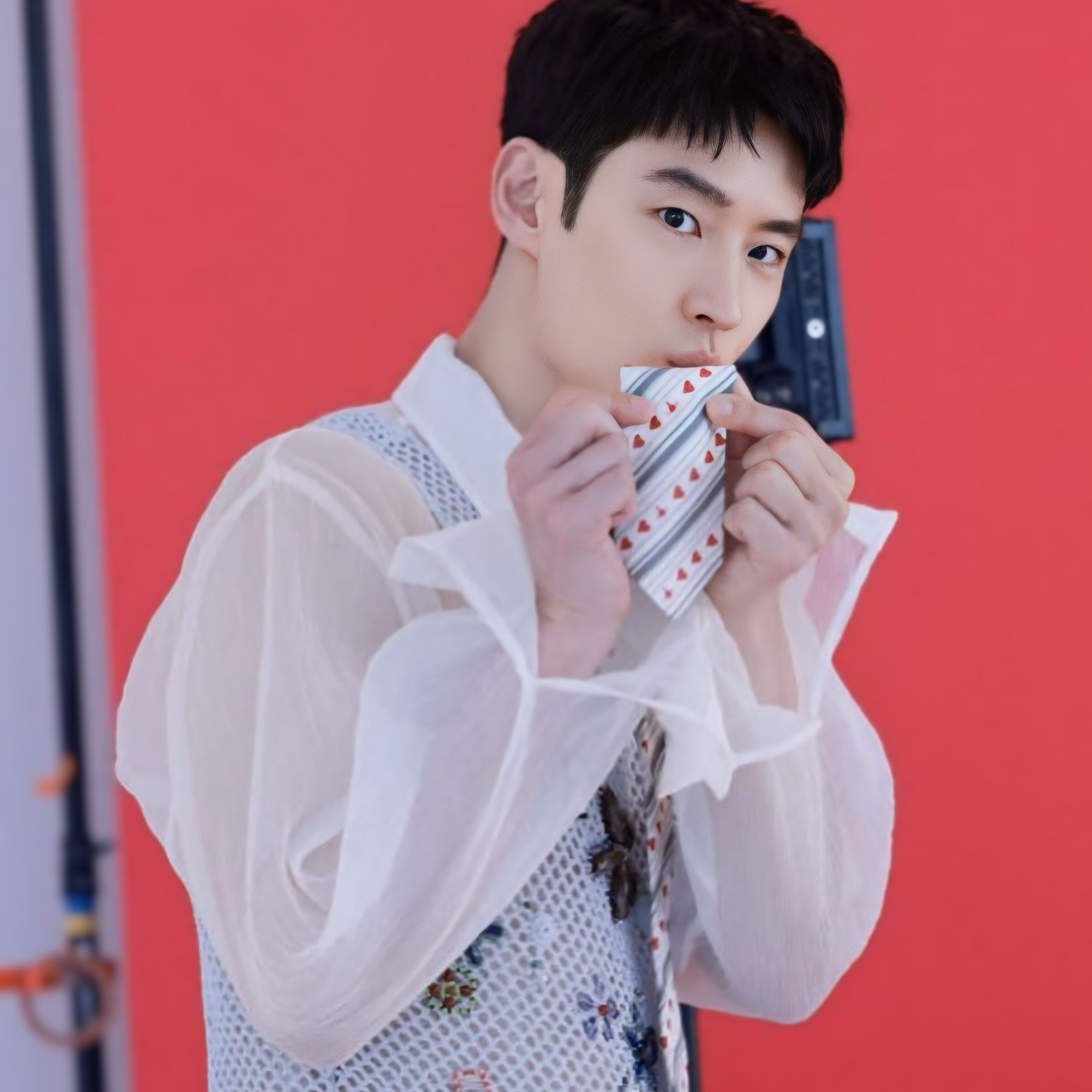 Behind-the-scenes cut of Lee Jaehoon