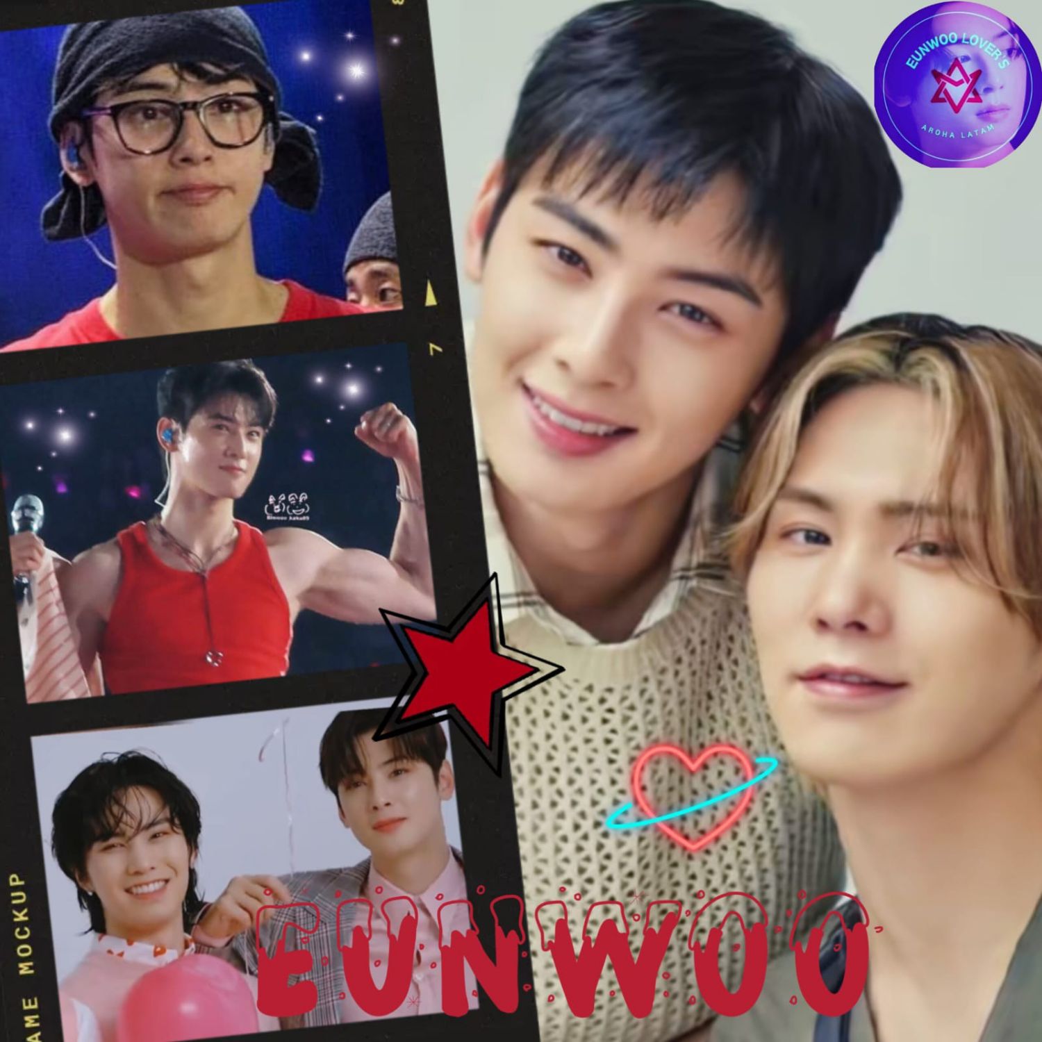 Recent activity shot of Cha Eunwoo