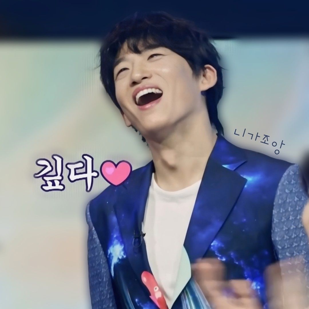 Behind-the-scenes cut of Shin Seungtae