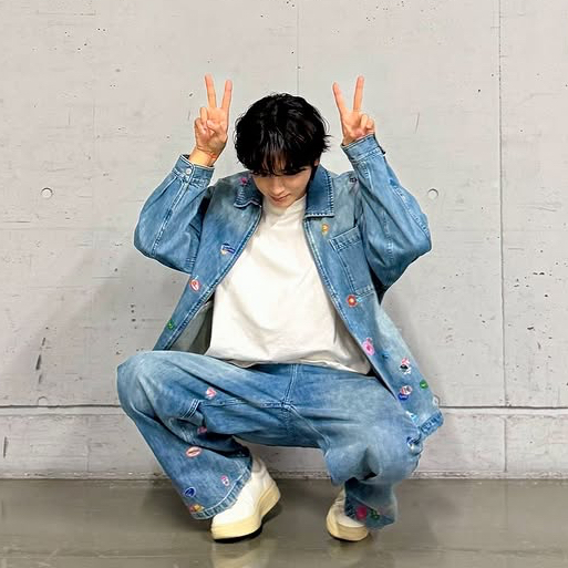 Recent activity shot of Park Hyungsik