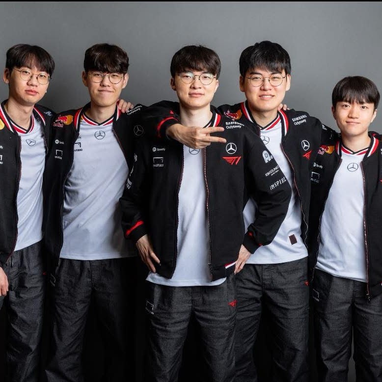 Recent activity shot of Faker