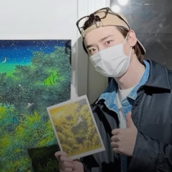 Behind-the-scenes cut of Lee Jongsuk