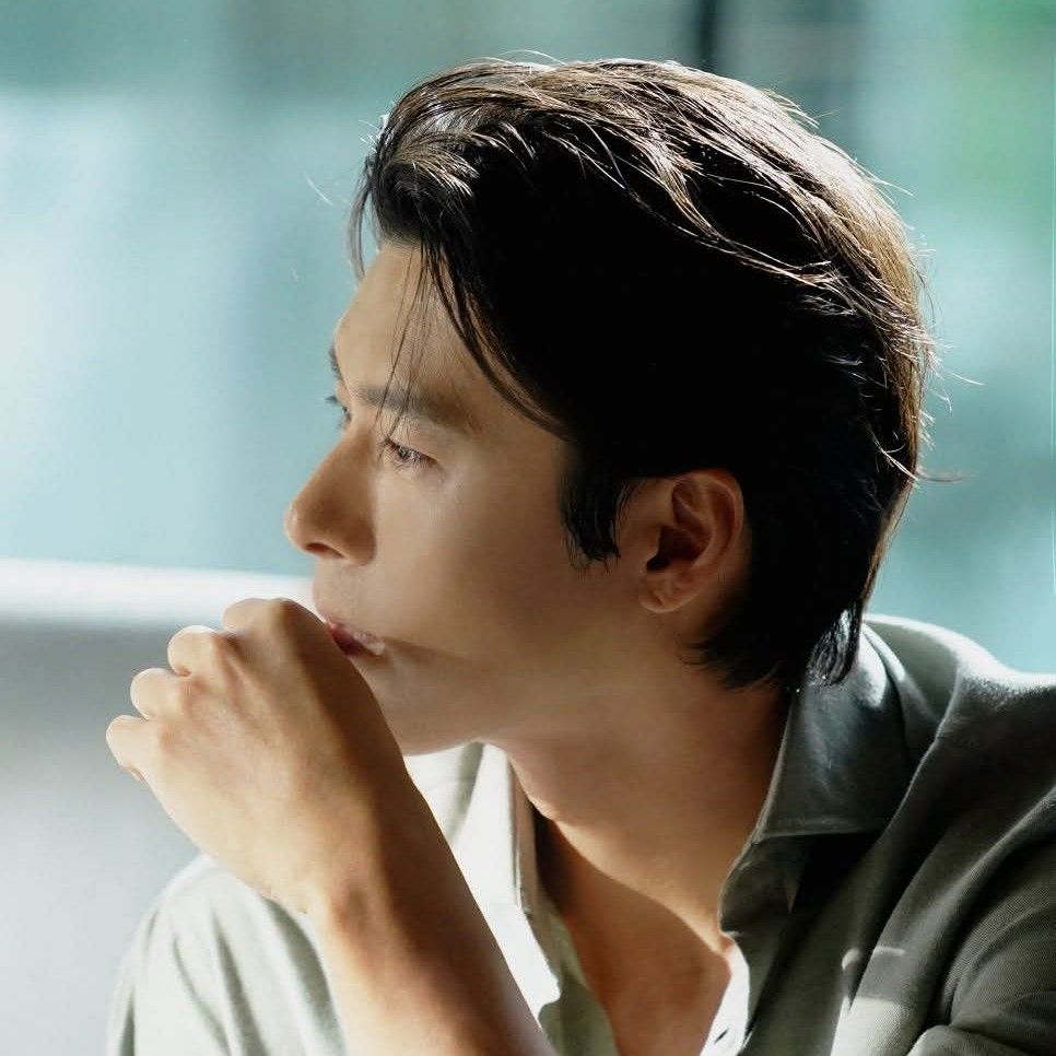 Recent activity shot of Hyun Bin