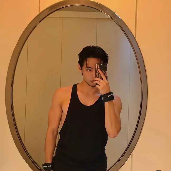 A moment captured by a fan of Kim Taehyung (V)