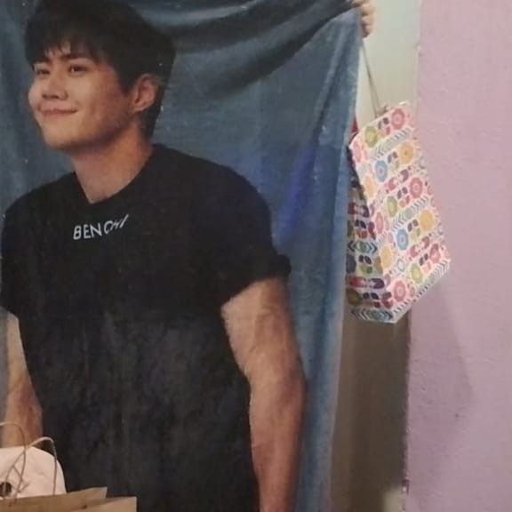 A moment captured by a fan of Kim Seonho