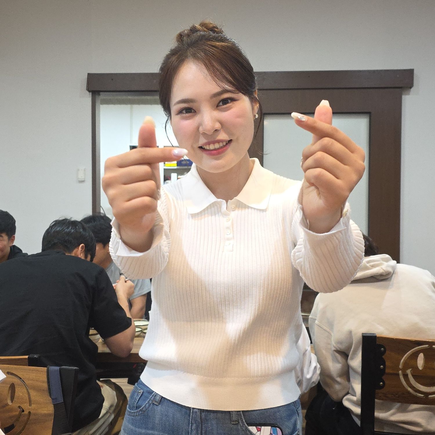 粉絲拍下的Miss Kim瞬間