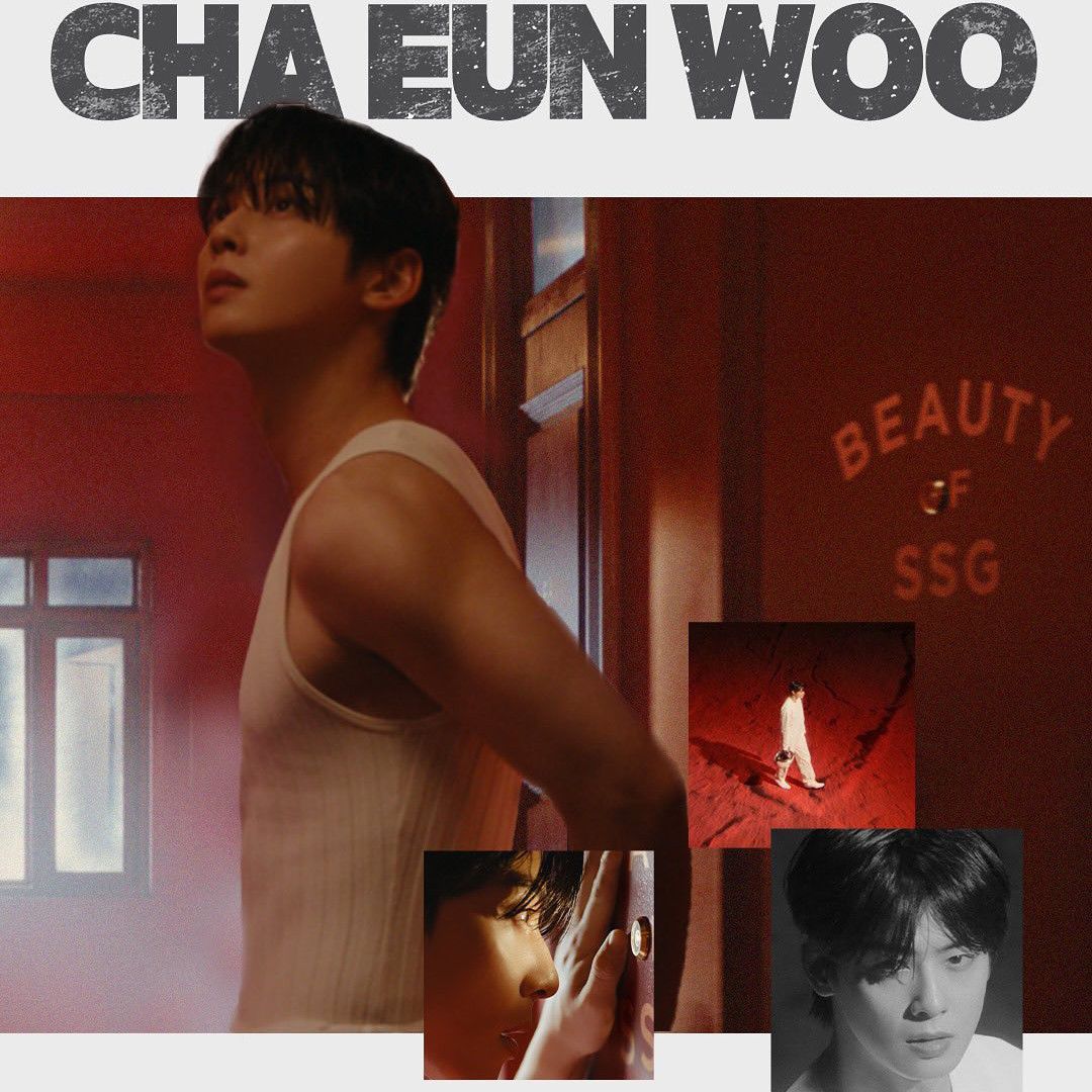 Recent activity shot of Cha Eunwoo