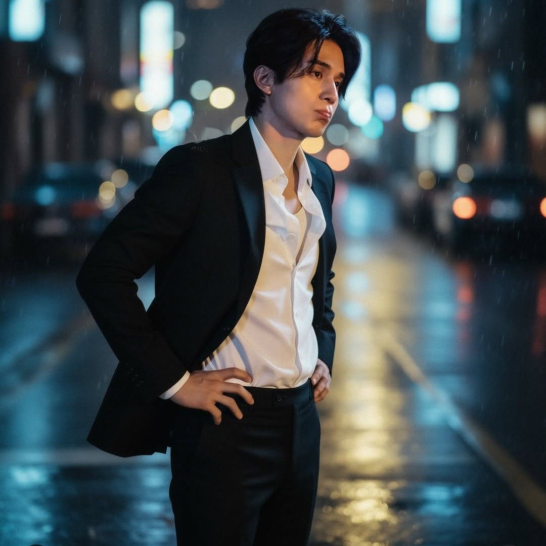 Behind-the-scenes cut of Lee Dongwook