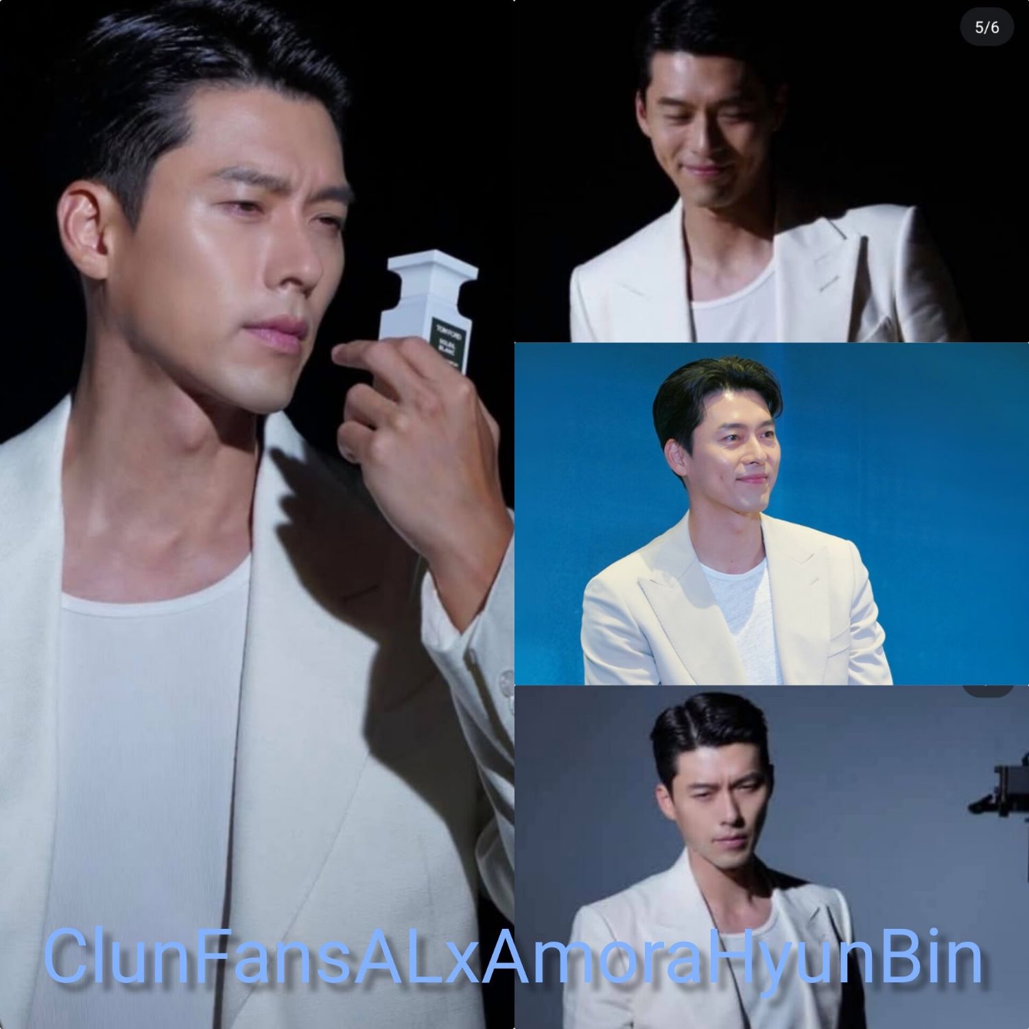 A moment captured by a fan of Hyun Bin