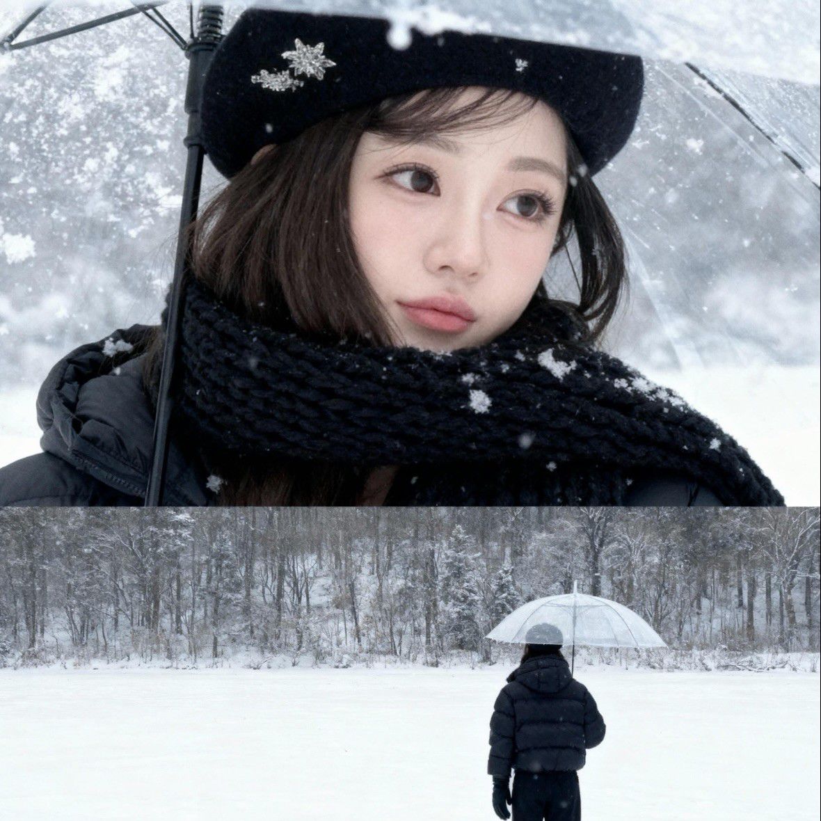 ホン・ジユンのビハインドカット