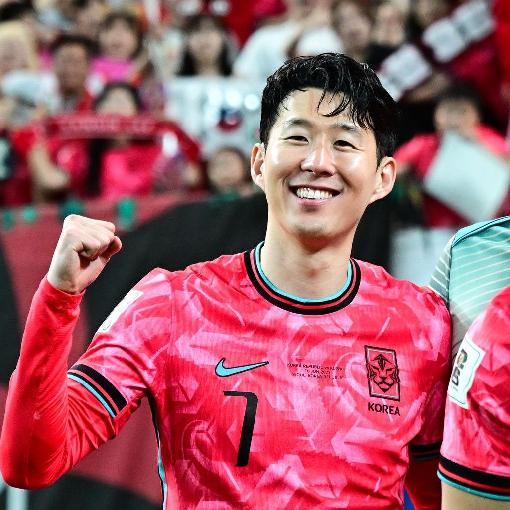 A moment captured by a fan of Son Heungmin