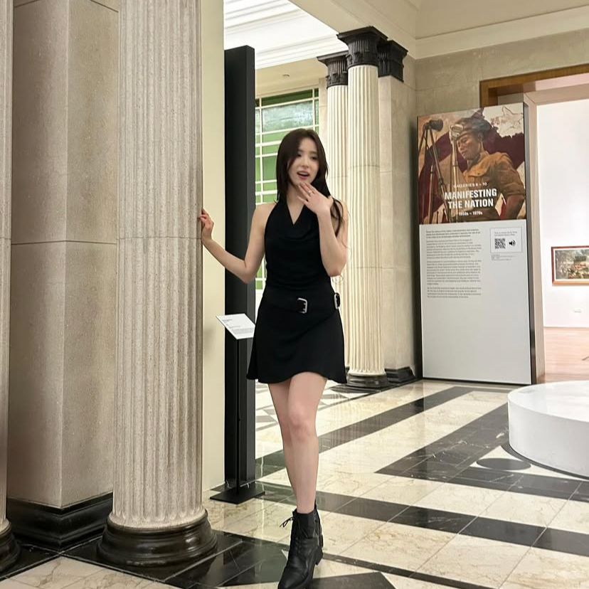 A moment captured by a fan of Shin Sekyung